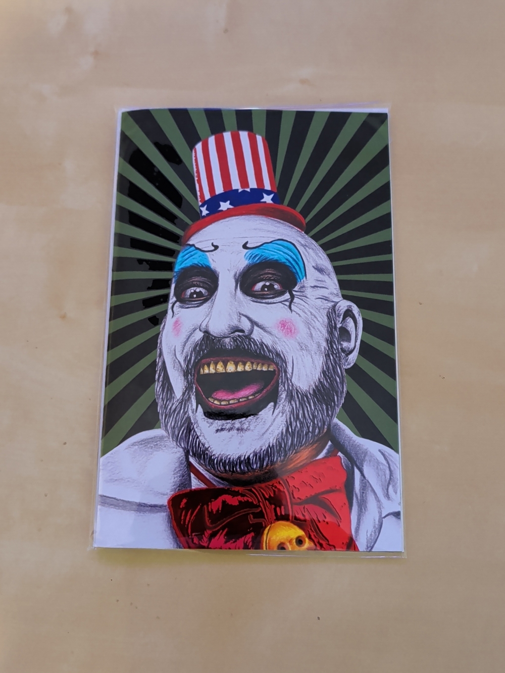 CAPTAIN SPAULDING HOUSE OF 1000 CORPSES Embossed FOIL NM LTD 25